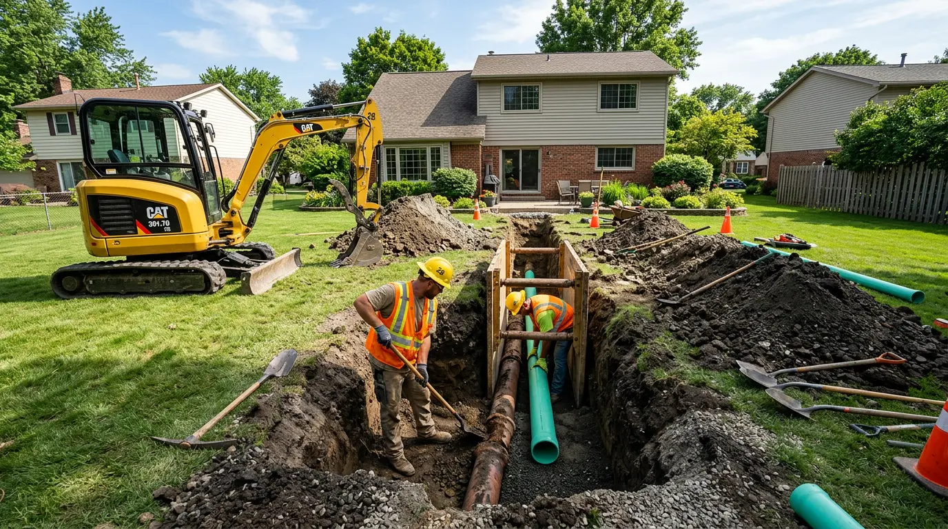Sewer Line Cleaning in Clay, MI